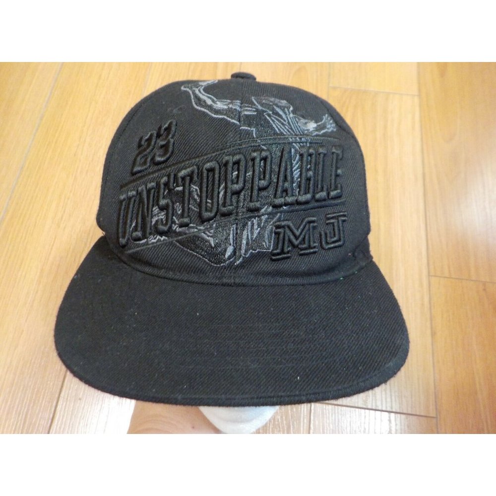 #23 Unstoppable MJ Michael Jordan Greatest 2/3 Adjustable Snapback Ball Cap